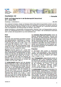 Erdöl-Erdgas-Reservenbericht (Geofakten 42)